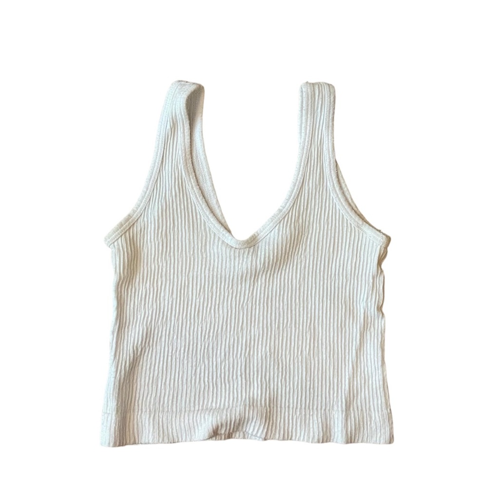 urban outfitter out from under drew tank top in white